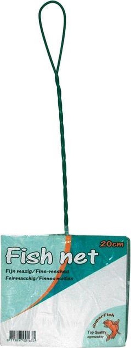 SuperFish Schepnet Fijn - Aquarium - 8 cm - Wit