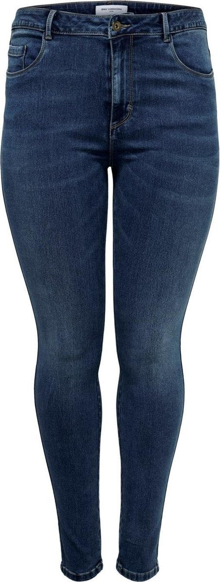 Only Carmakoma Caraugusta Broek/jeans Blauw Maat 52/32