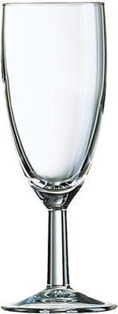 Ballon champagneglas - 14cl - 12 stuks