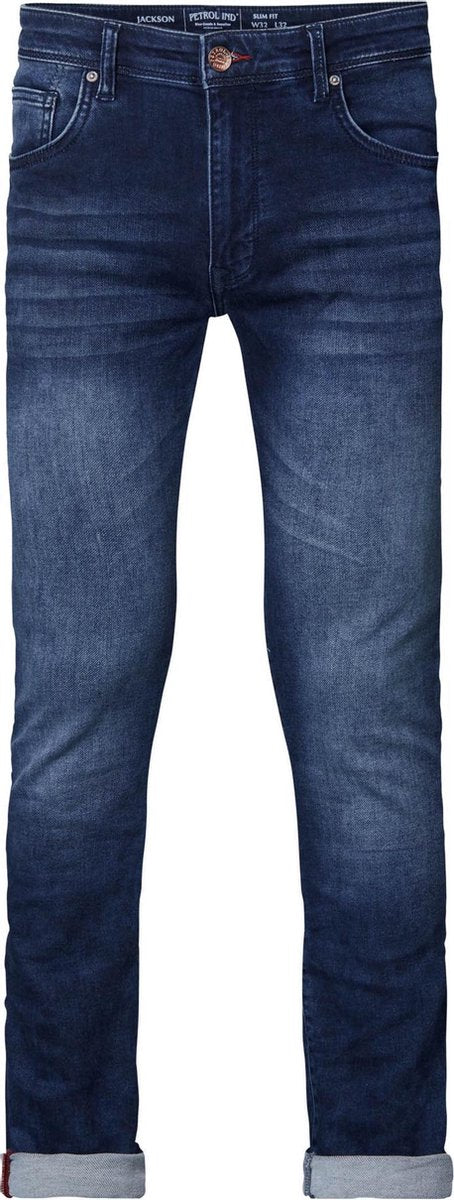 Petrol Industries - Heren Jackson Jogg jeans  - Donker blauw - Maat 38