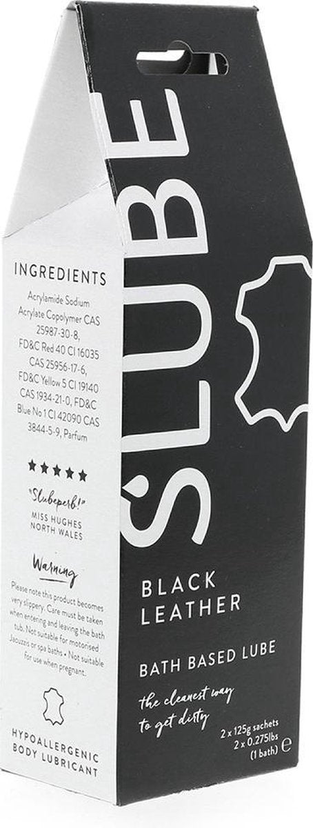 Slube Black Leather Single Pack