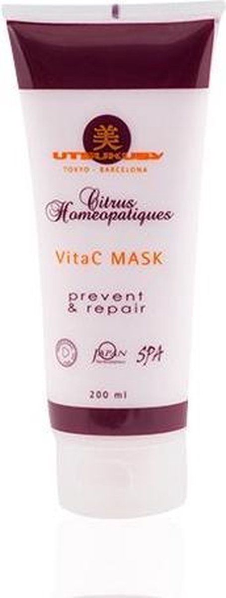 Utsukusy Vitamine C masker - Citrus Homeopatique Vitamine C masker 200ml