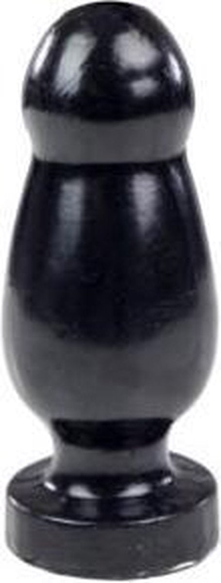 XXLTOYS - Melatone - Plug - inbrenglengte 14 X 5.8 cm - Black - grote Buttplug - Made in Europe - voor Diehards only