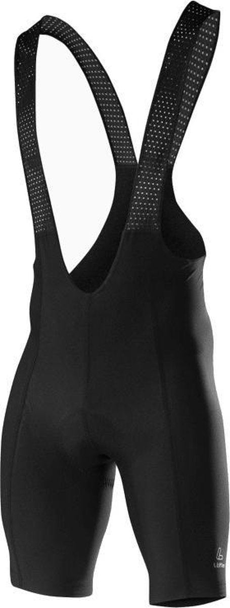 Löffler Fietsbroek Bibshorts Basic Heren Nylon Zwart Maat 46
