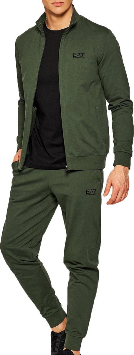 EA7 Trainingspak - Maat S  - Jongens - donker groen