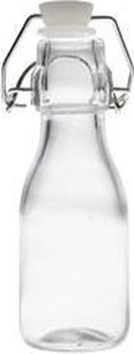 Beugelfles - Melkfles - Waterfles - Limonadefles - Swing Fles - 100 ml - 12 stuks
