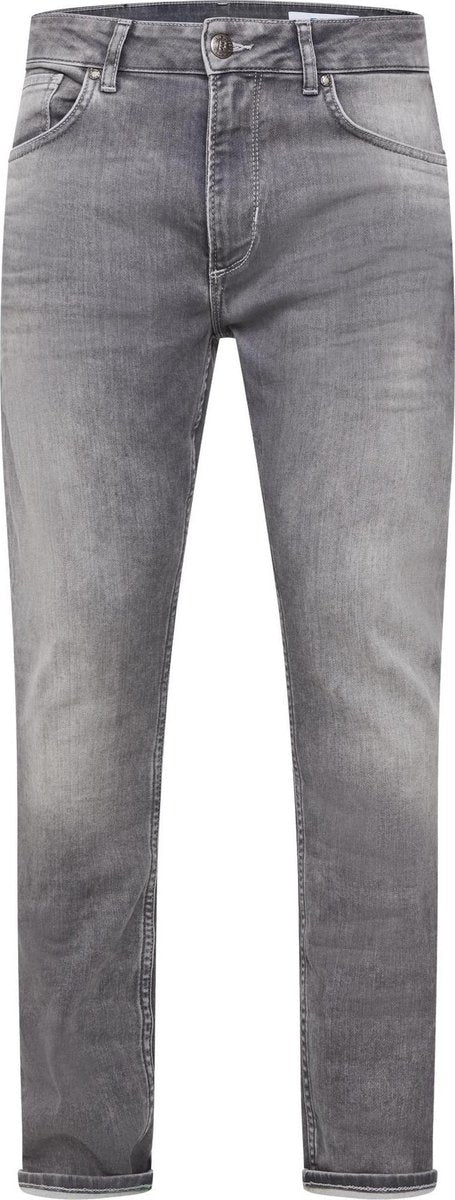 WE Fashion Heren regular fit jeans met vintage wassing - Maat W30 X L32