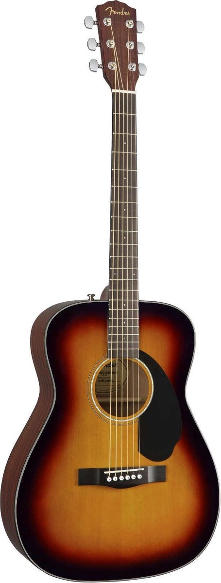 Fender CC-60S Sunburst orchestra gitaar