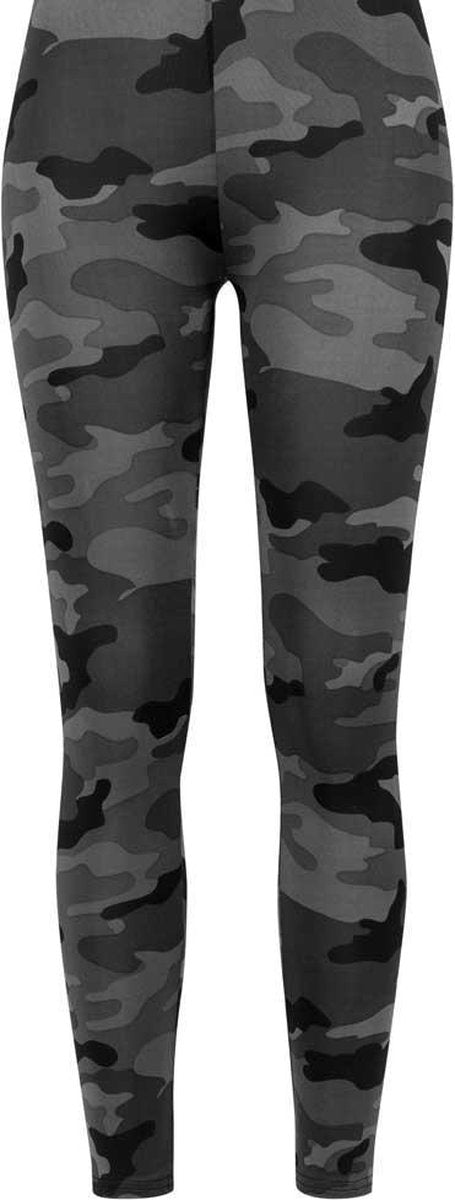 Urban Classics Legging -M- Camo Zwart