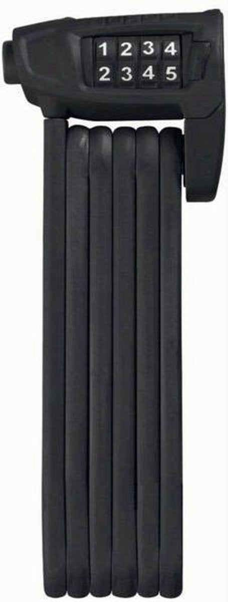 Abus Bordo Lite Combo 6150/85 - Vouwslot - 85 cm - Zwart