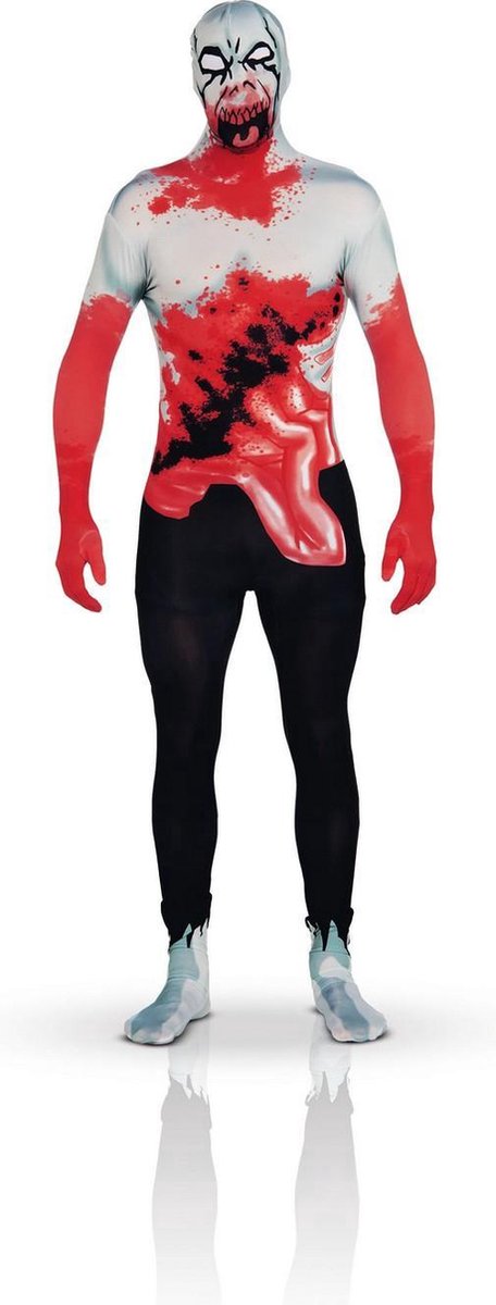 2nd Skin Zombie - Kostuum Volwassenen - Maat M - 48/50