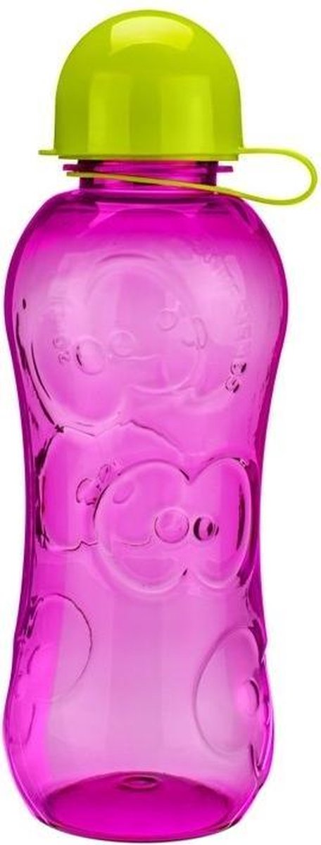 Fruitfriends Bidon 500 Ml Roze/groen