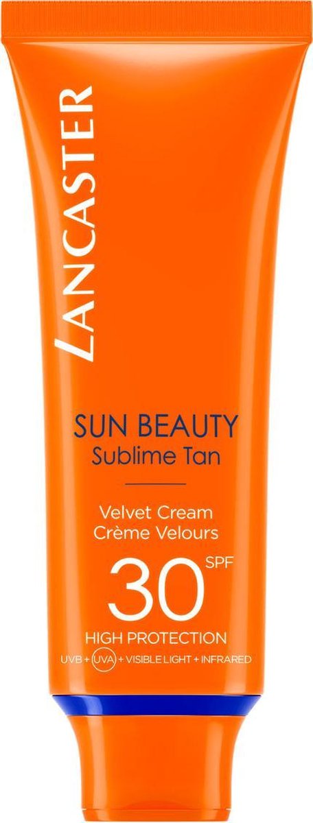 Lancaster Sun Beauty Sublime Tan Velvet Cream SPF30 Zonnebrand - 50 ml
