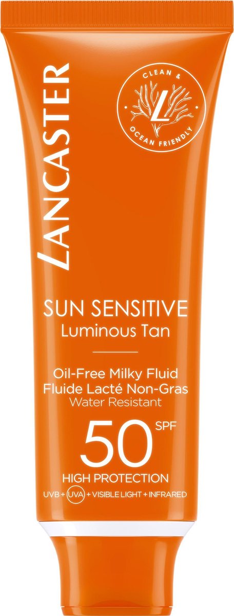 Lancaster Sun Sensitive Oil-Free Milky Fluid SPF50 - 50 ml - Zonnebrand