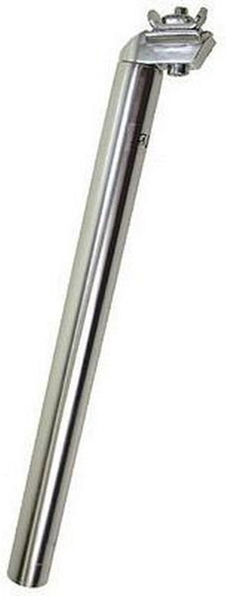 Zadelpen atb zilver 26.8 35cm alu