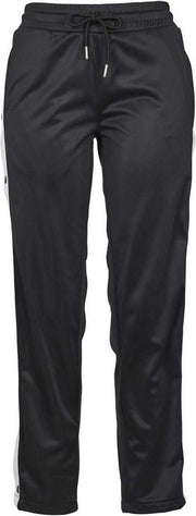 Urban Classics Trainingsbroek -2XL- Button Up Zwart/Wit
