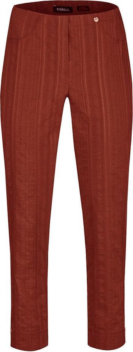 Robell - Bella 09 - 7/8 Structuur Streep - Rood - EU48