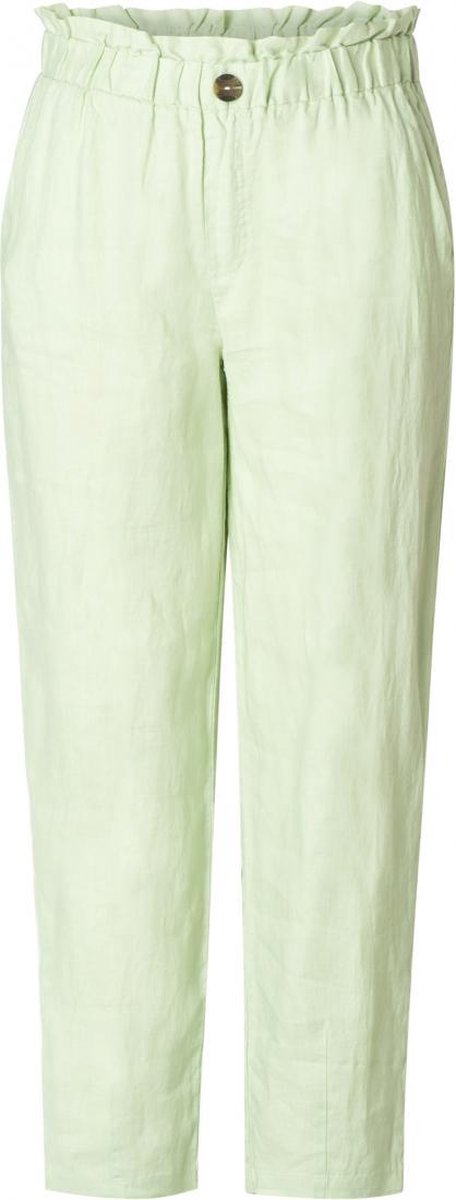 YESTA Jasmae Broek - Light Aqua - maat 0(46)
