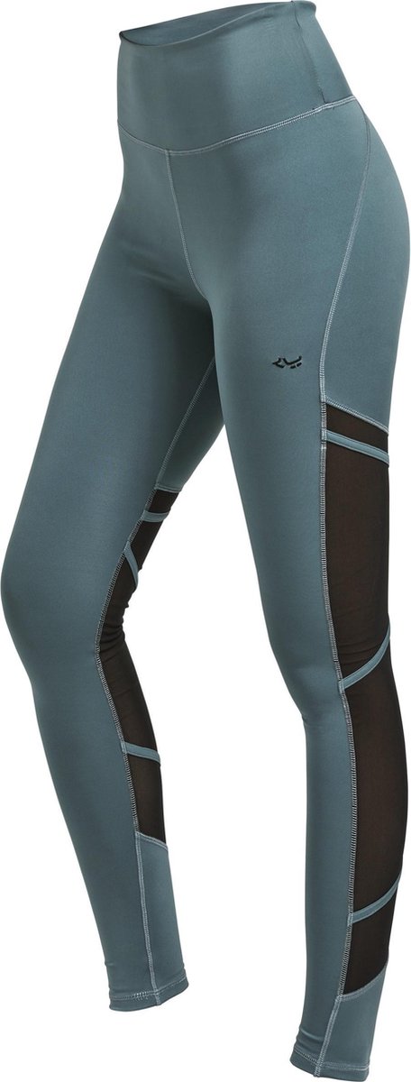 Röhnisch Sportlegging Mesh Tape Dames Groen Maat L