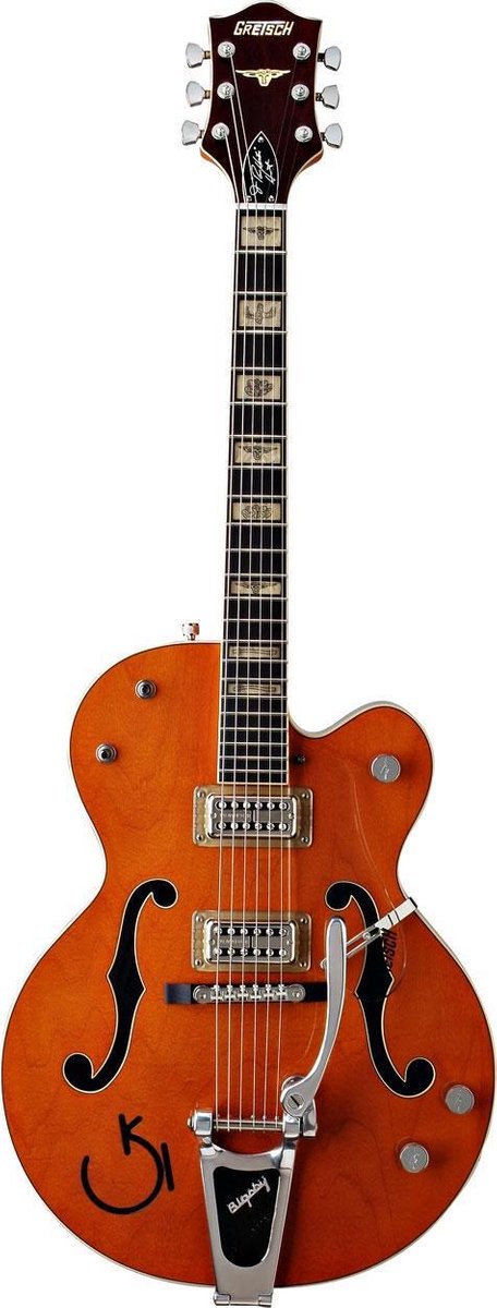 Gretsch G6120RHH Reverend Horton Heat Orange Lacquer
