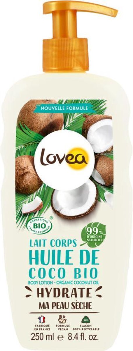 Lovea Biologische Bodylotion Kokos 250 ml