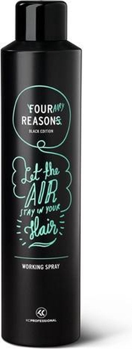 Four Reasons Black Edition Working Spray 300ml