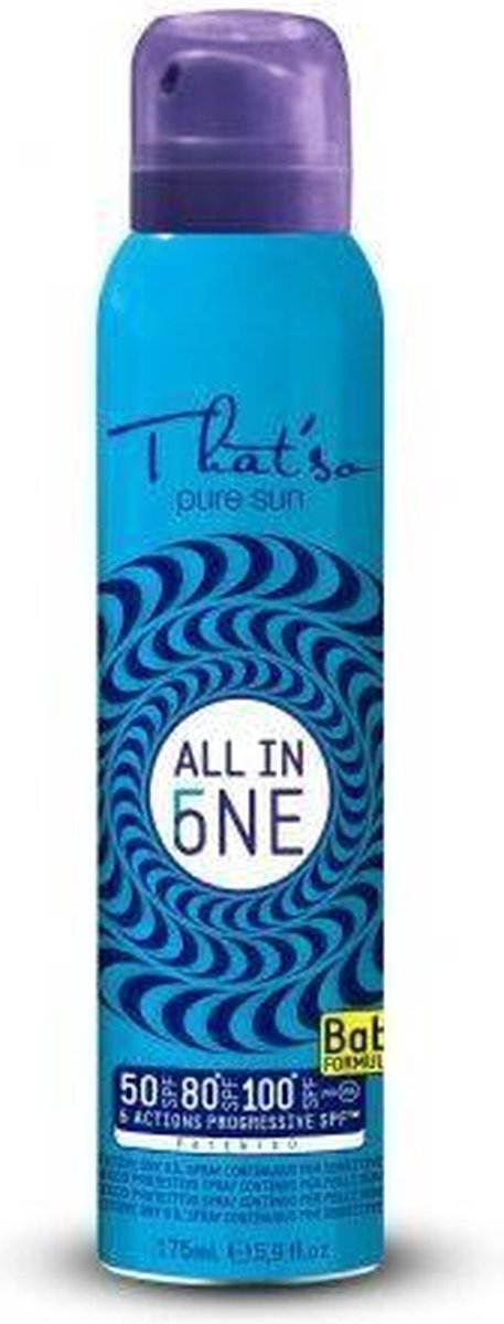 PureSun ALL-IN ONE SPF 50/80/100 Sensitive zonnebrand (SPF) - 175ml