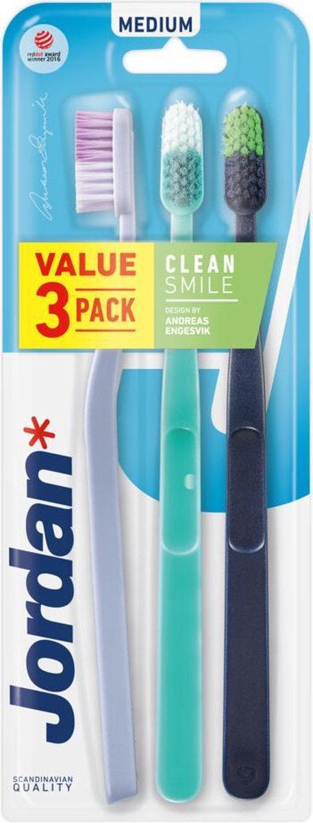 Jordan Clean Smile Medium 3 stuks