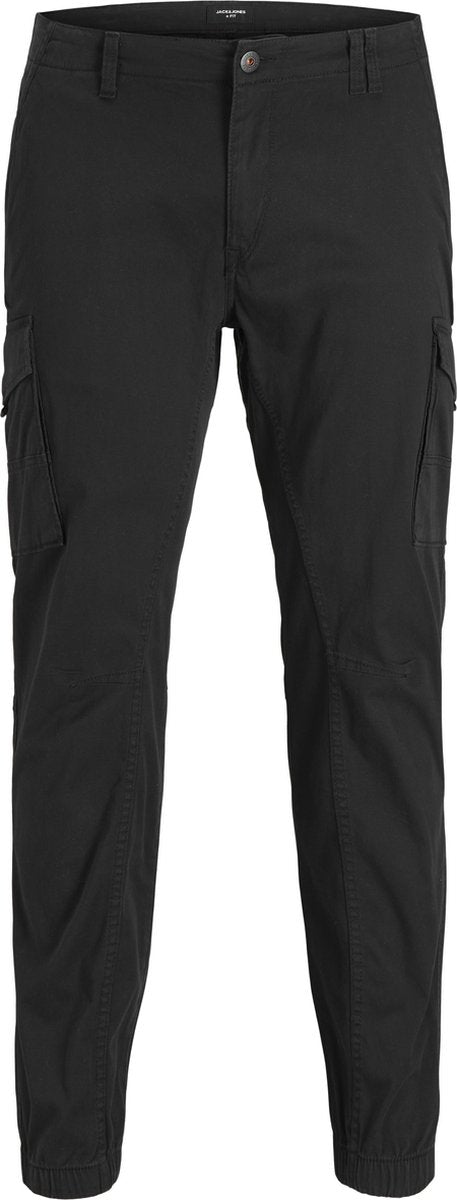 JACK&JONES PLUS SIZE JJIPAUL JJFLAKE AKM 542 BLACK PS Heren Broek - Maat W48 x L32