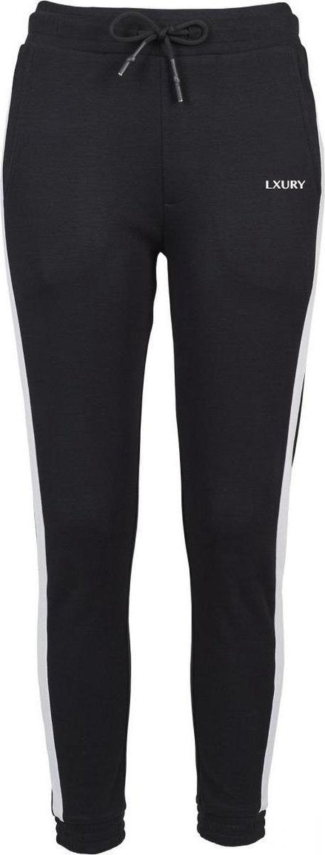 LXURY Joggingbroek Zwart Dames Maat XL - Sportbroek - Sportkleding - Trainingsbroek - Fitness Broek - Pro-Fit Tapered - Jggr