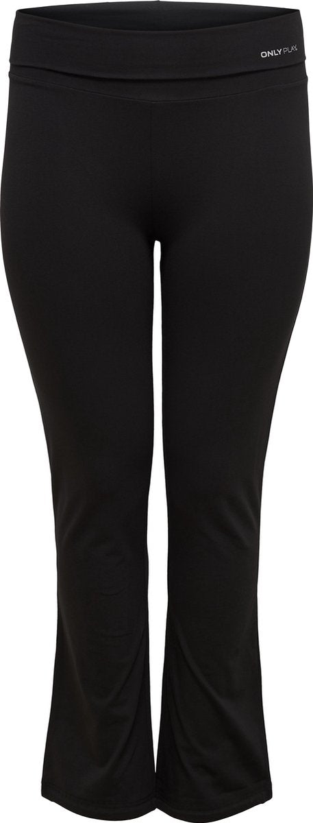 Only Play Curvy Curvy Fold Jazz Pants Curvy Dames Sportbroek - Black - Maat 44/46