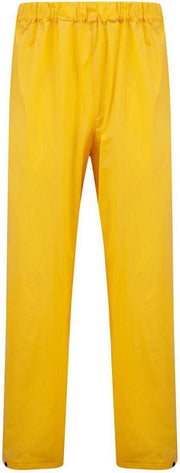 Splashmacs Waterdichte regenbroek voor volwassenen van Unisex (Geel) L/XL
