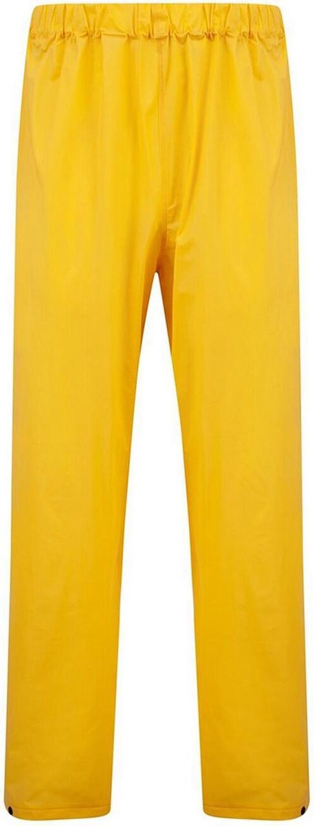 Splashmacs Waterdichte regenbroek voor volwassenen van Unisex (Geel) L/XL