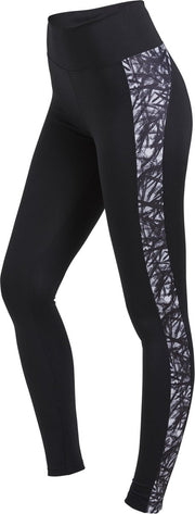 Röhnisch Sportlegging Flattering Block Dames Sketch Zwart/grijs Maat Xs