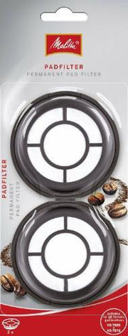 Melitta padfilter voor Senseo pad koffiezetapparaat koffiepadmachine 2 stuks 15764v