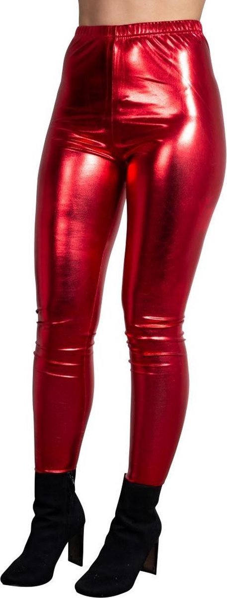 Glanzende legging – disco legging – dans legging – dance legging – hoge sluiting - festivals – disco feest