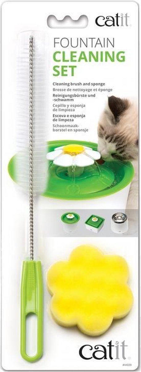 CAT IT Trogreinigingsset - Groen - voor katten