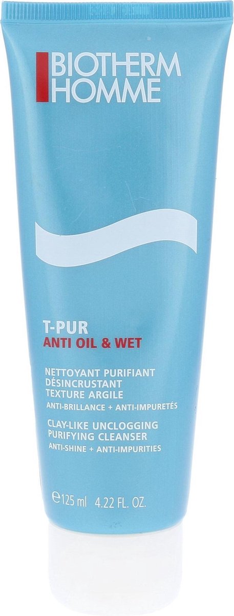 Biotherm Homme - T-Pur Nettoyant 125 ml. /Skin Care