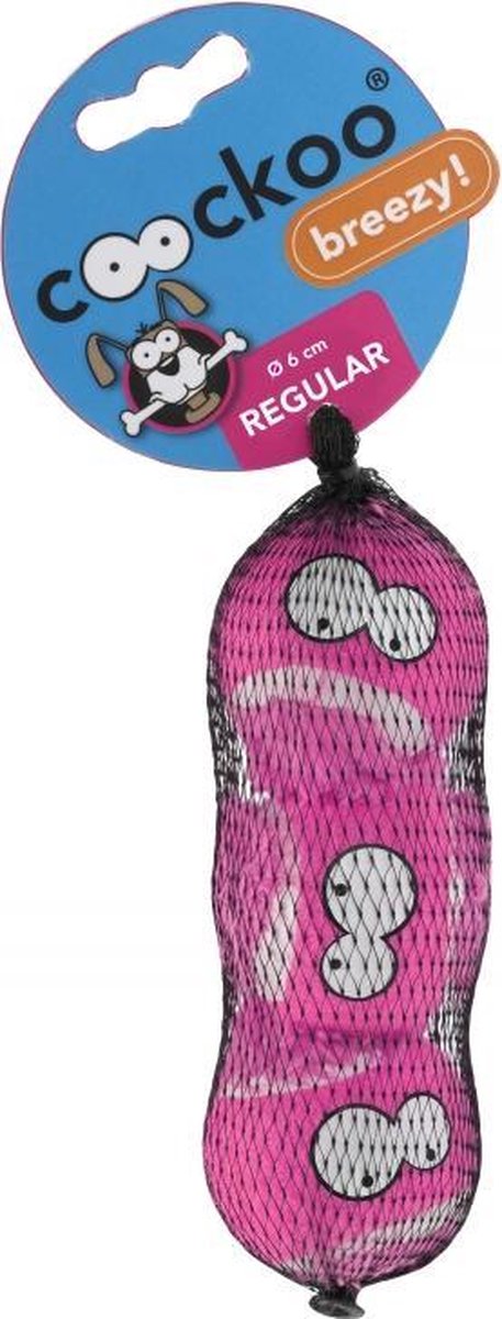 Tennisball breezy 3pcs Roze 7