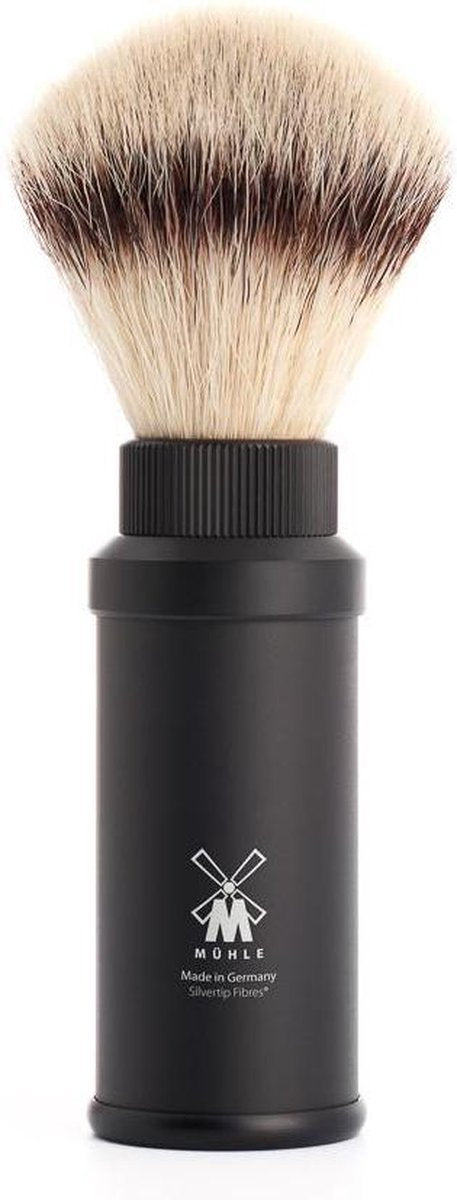 Muhle reisscheerkwast synthetisch haar zwart