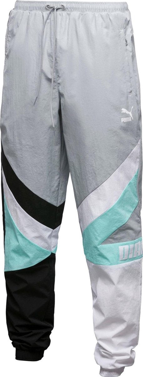Puma Trainingsbroek Puma X Diamond Heren Grijs/zwart/wit Mt S