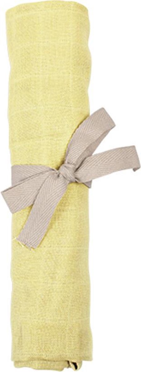 Filibabba - Hydrofiele doek Pale Banana 65x65cm