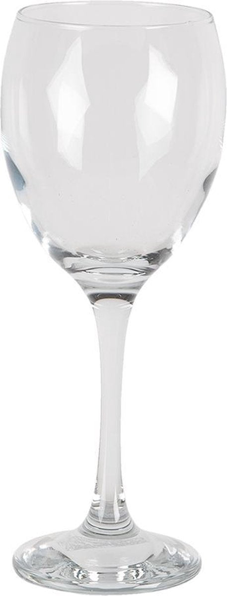 Clayre & Eef wijnglas Ø 8x20cm/300 ml