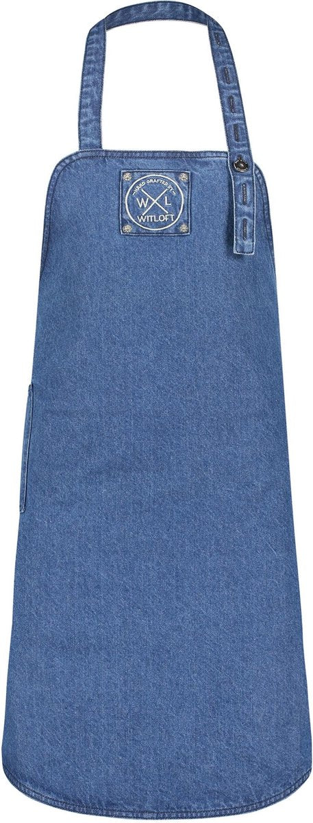 Witloft - Denim Schort - Dark Denmin Long