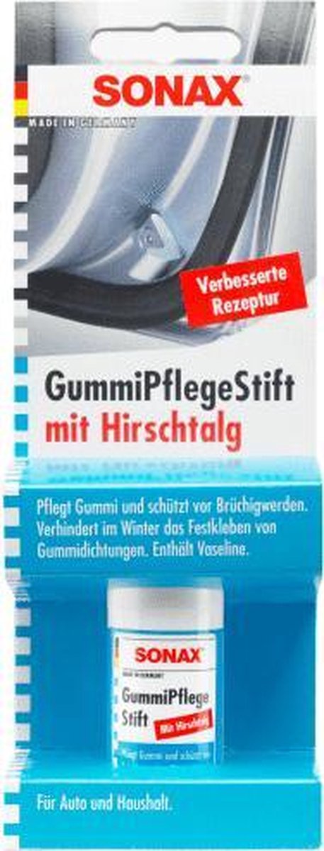 Sonax 499000 Verzorgingsstift voor rubber 18 ml