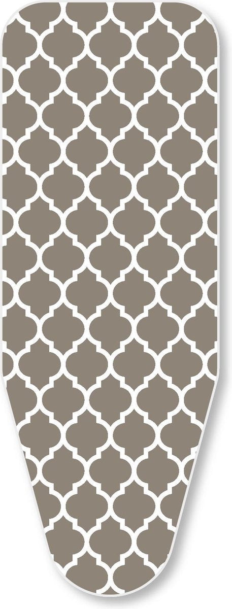 Strijkplankovertrek 3 Laags - S/M - Raster Beige