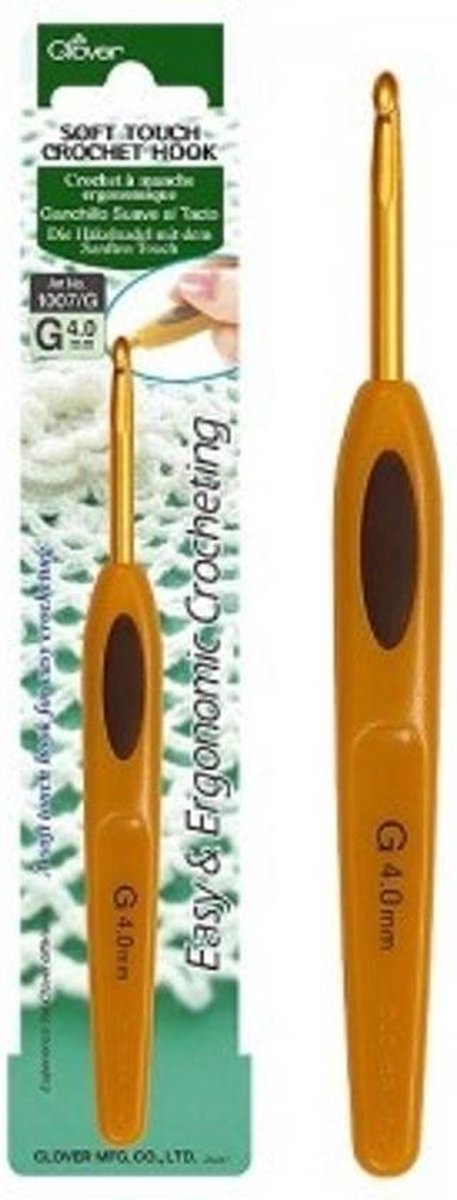 Clover soft touch haaknaald 5 mm