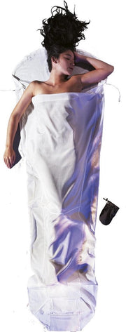 Cocoon Mummyliner - Lakenzak - Zijde/Katoen - Wit
