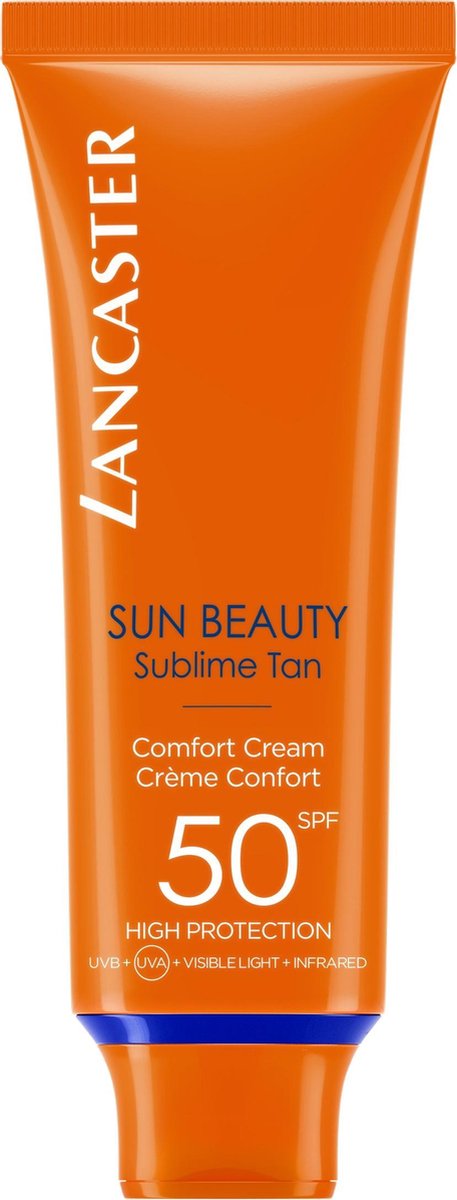 Lancaster Sun Beauty Comfort Touch Face Cream SPF50 Zonnebrand - 50 ml