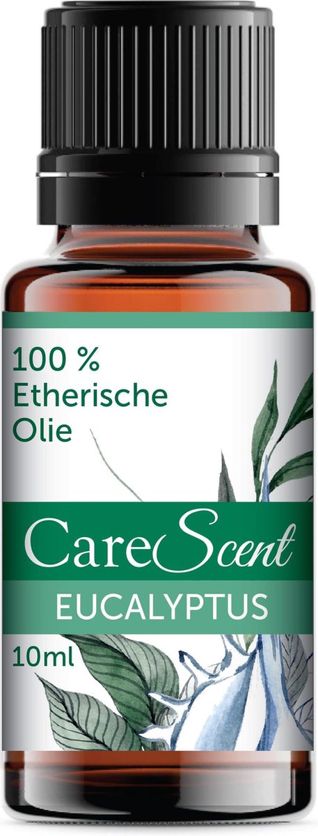 CareScent Eucalyptus Etherische Olie | Essentiële Olie voor Aromatherapie | Geurolie | Aroma Olie | Aroma Diffuser Olie | Essential Oil | Eucalyptus Olie - 10ml